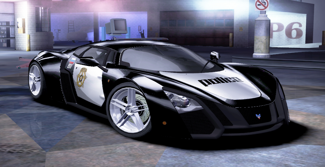 Полицейская Marussia B2 для NFS Carbon